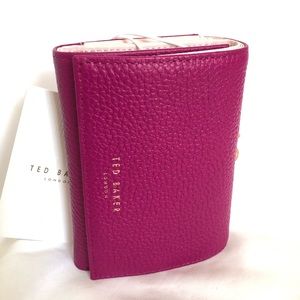 TED BAKER LONDON MACIEY MINI LEATHER WALLET